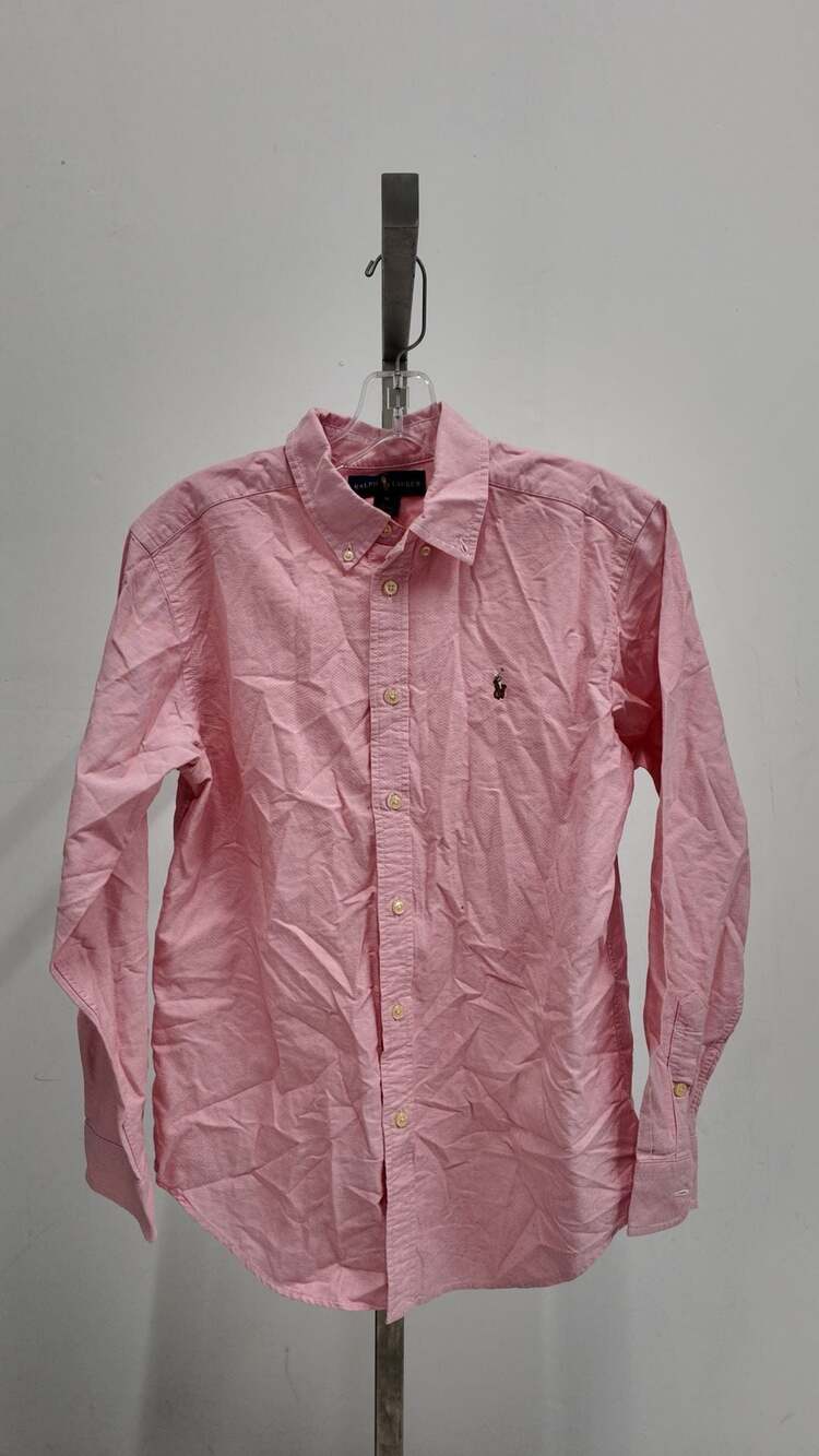 Ralph Lauren Men’s Oxford Button-Down Shirt – Light Pink (Size 16)